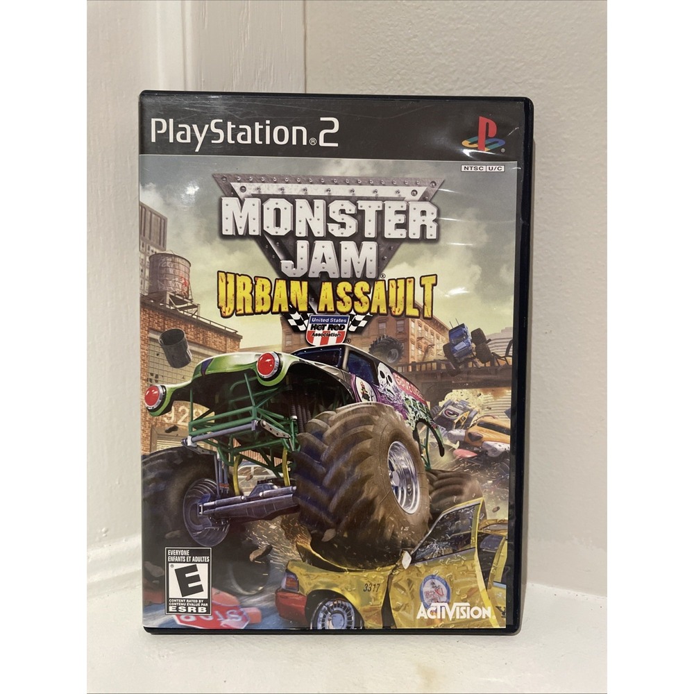 Monster Jam Urban Assault PlayStation 2 PS2 - Complete NTSC
